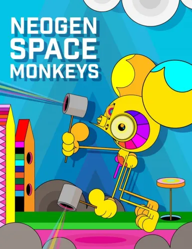 Portada de Neogen Space Monkeys