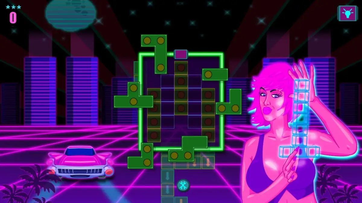 Portada de Neon Blocks 87