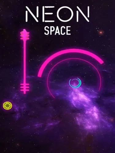 Portada oficial del videojuego Neon Space