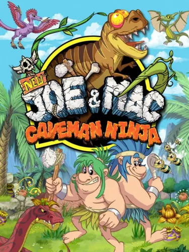 Portada de New Joe & Mac: Caveman Ninja
