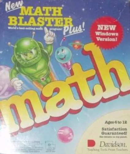 Portada de New Math Blaster Plus!