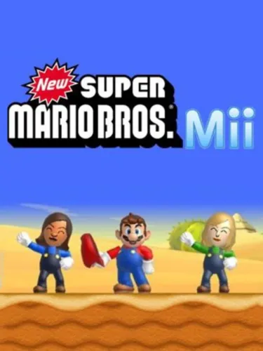 Portada de New Super Mario Bros. Mii