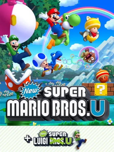 Portada de New Super Mario Bros. U + New Super Luigi U