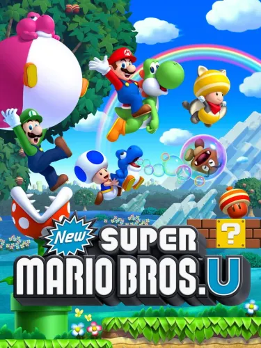 Portada de New Super Mario Bros. U