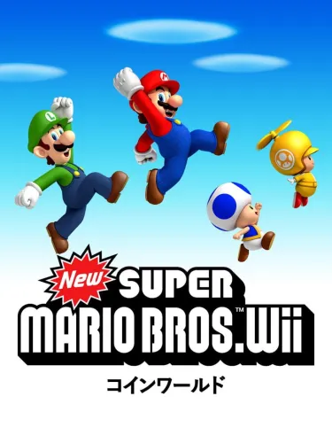 Portada de New Super Mario Bros. Wii Coin World