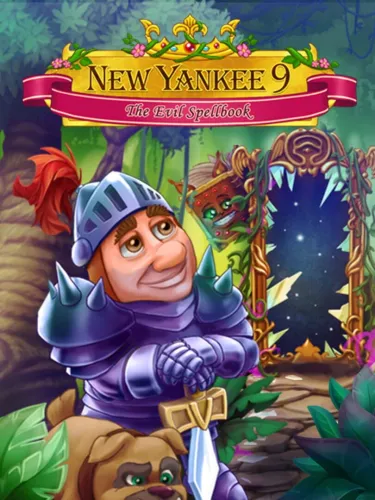 Portada de New Yankee 9: The Evil Spellbook