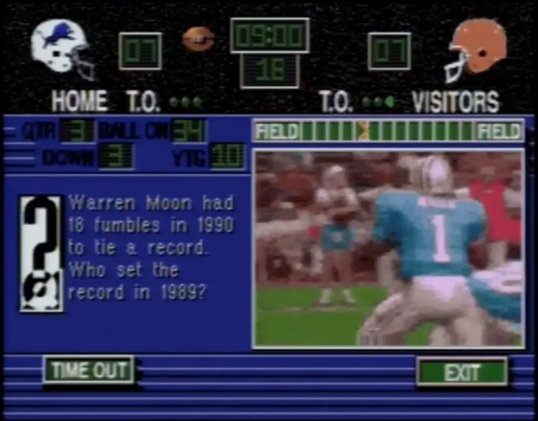 NFL Football Trivia Challenge