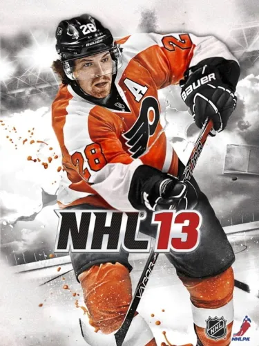 Portada oficial del videojuego NHL 13