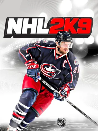 Portada oficial del videojuego NHL 2K9