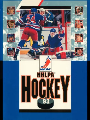 Portada de NHLPA Hockey 93