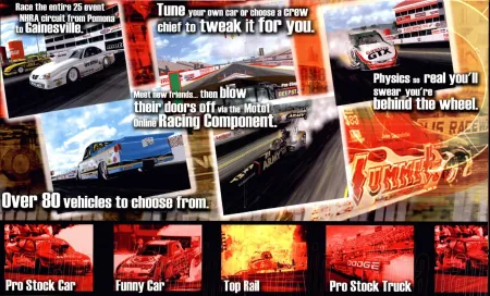 Portada de NHRA Drag Racing: Main Event