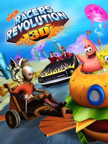 Portada de Nick Racers Revolution 3D