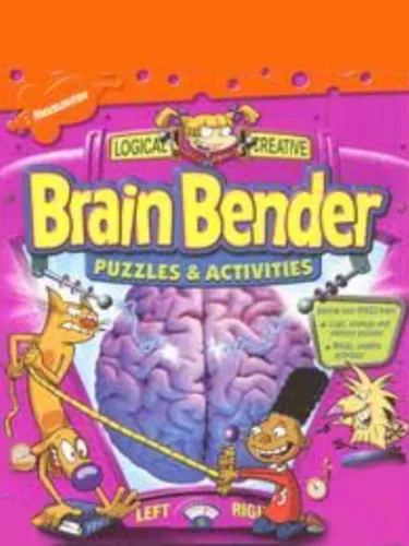 Portada de Nickelodeon Brain Bender Puzzles & Activities