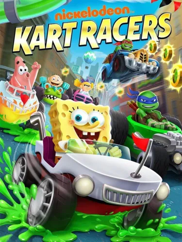 Portada de Nickelodeon Kart Racers