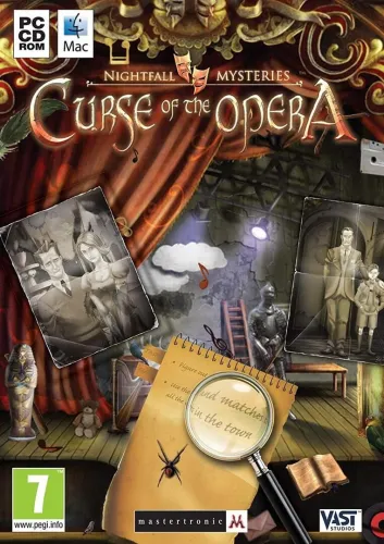 Portada de Nightfall Mysteries: Curse of the Opera