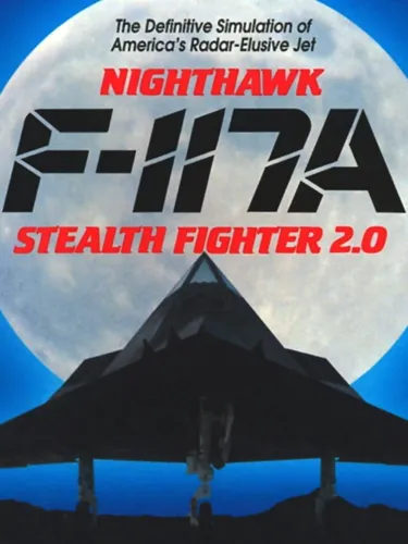 Portada oficial del videojuego NightHawk F-117A Stealth Fighter 2.0
