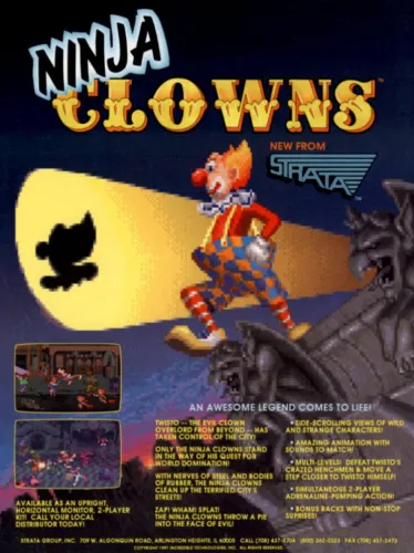 Portada de Ninja clowns