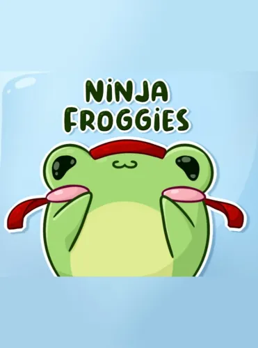Portada de Ninja Froggies
