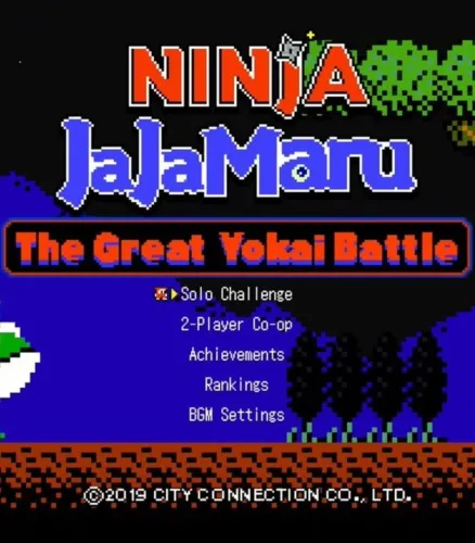 Portada de Ninja JaJaMaru: The Great Yokai Battle