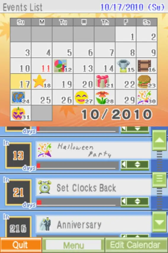Nintendo Countdown Calendar