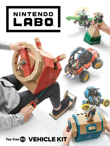 Portada de Nintendo Labo: Toy-Con 03 – Vehicle Kit
