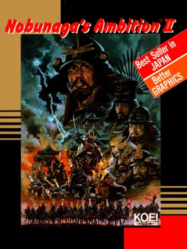 Portada de Nobunaga’s Ambition II