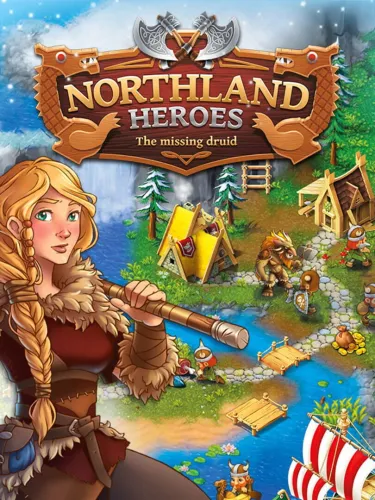 Portada de Northland Heroes: The Missing Druid