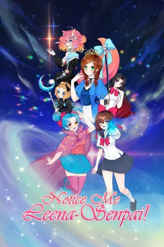 Portada oficial del videojuego Notice Me, Leena-Senpai!