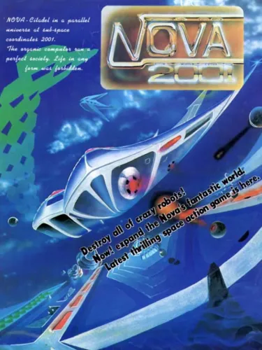 Portada oficial del videojuego Nova 2001