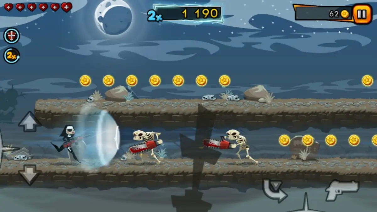 Nun Attack: Run & Gun