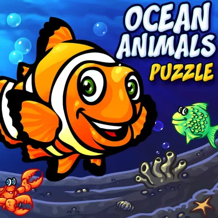 Portada de Ocean Animals Puzzle for Kids & Toddlers