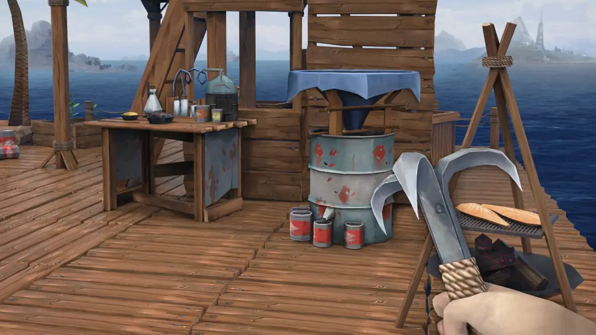 Ocean Nomad: Survival on Raft