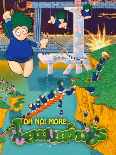 Portada de Oh No! More Lemmings