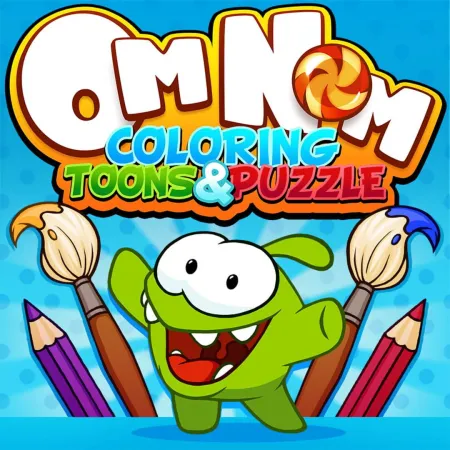 Portada de Om Nom: Coloring, Toons & Puzzle