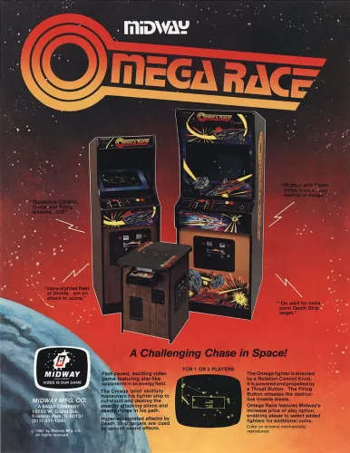 Portada de Omega Race