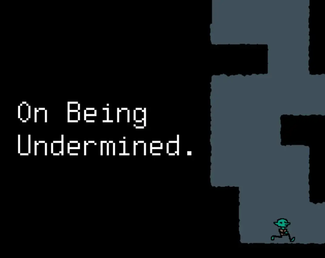 Portada de On Being Undermined.