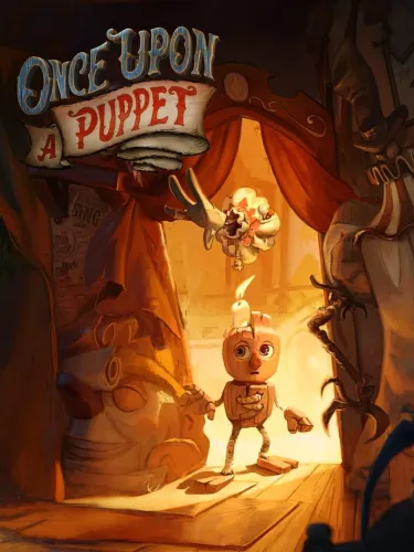 Portada de Once Upon a Puppet