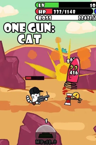 Portada de One Gun: Cat