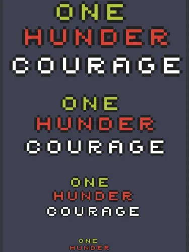 Portada de One Hundred Courage