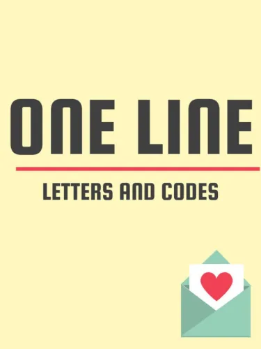 Portada de One Line: Letters and Codes