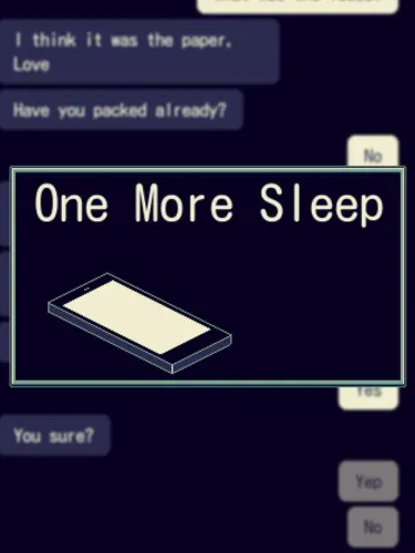 Portada de One More Sleep