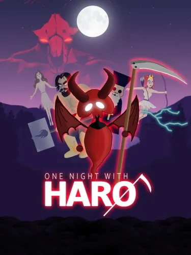 Portada oficial del videojuego One Night With Haro