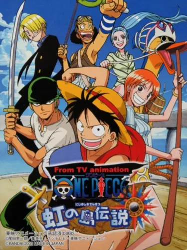 Portada de One Piece: Niji no Shima Densetsu
