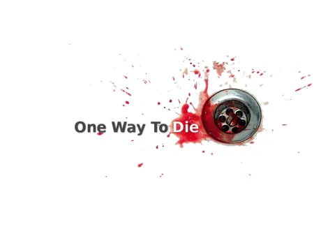 Portada de One Way to Die