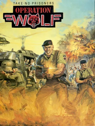 Portada de Operation Wolf
