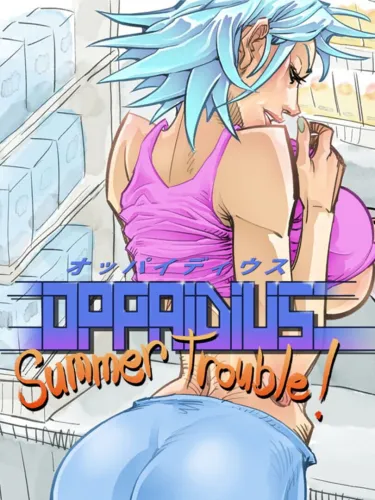 Portada de Oppaidius Summer Trouble!