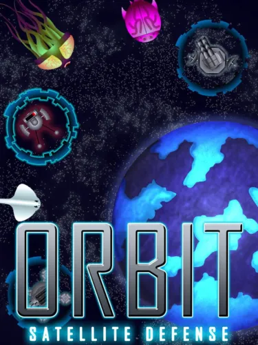Portada oficial del videojuego Orbit: Satellite Defense