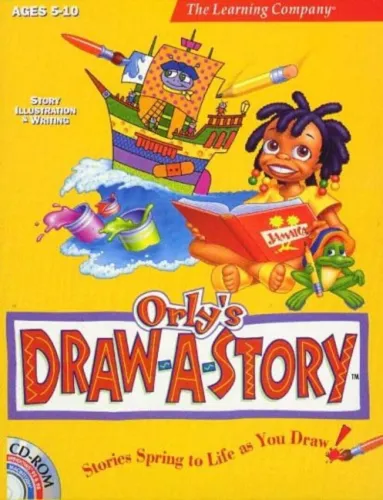 Portada de Orly’s Draw-A-Story