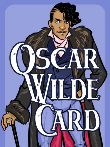Portada de Oscar Wilde Card