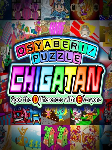 Portada de Osyaberi! Puzzle Chigatan: Spot the Differences with Everyone
